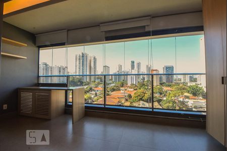 Studio para alugar com 41m², 1 quarto e 1 vaga Studio para alugar com 41m², 1 quarto e 1 vagaVaranda