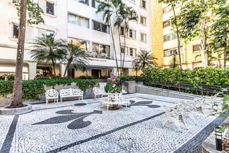 Área comum de apartamento para alugar com 3 quartos, 119m² em Higienópolis, São Paulo