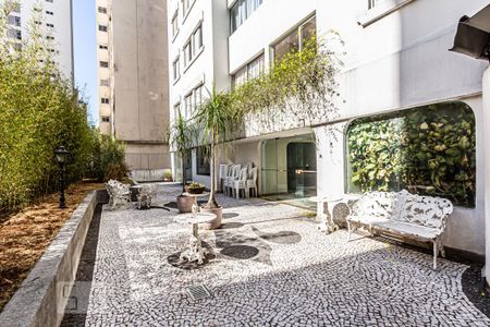 Área comum de apartamento para alugar com 3 quartos, 119m² em Higienópolis, São Paulo