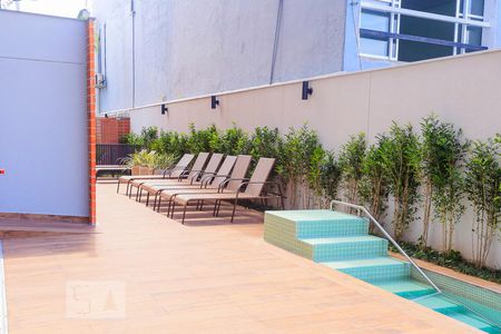 Studio à venda com 37m², 1 quarto e 1 vagaPiscina