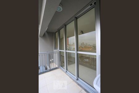 Studio à venda com 37m², 1 quarto e 1 vagaVaranda