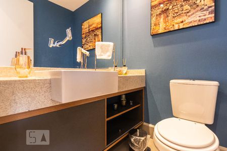 Lavabo de apartamento para alugar com 2 quartos, 75m² em Santo Amaro, São Paulo