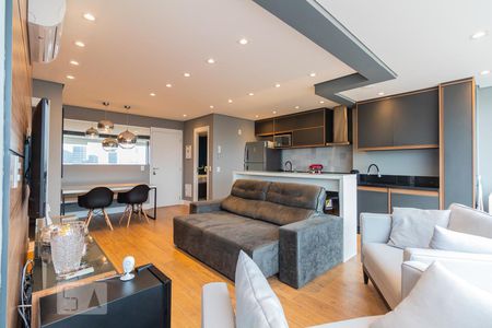 Sala de apartamento para alugar com 2 quartos, 75m² em Santo Amaro, São Paulo