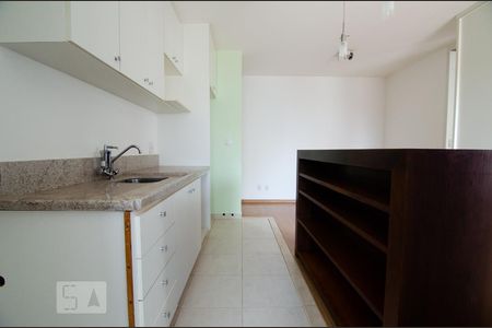 Cozinha de apartamento para alugar com 1 quarto, 40m² em Cambuí, Campinas