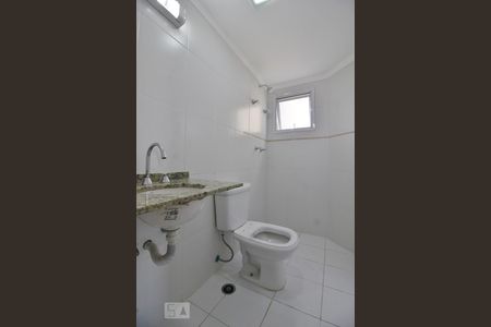 Banheiro da suíte de apartamento à venda com 3 quartos, 75m² em Paraíso do Morumbi, São Paulo
