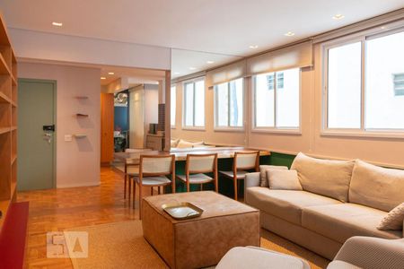 Sala de apartamento para alugar com 1 quarto, 76m² em Consolação, São Paulo