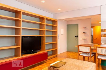 Sala de apartamento para alugar com 1 quarto, 76m² em Consolação, São Paulo