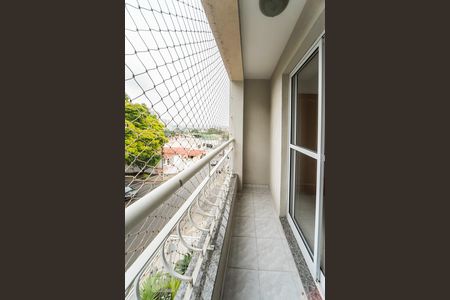 Varanda da Sala de apartamento para alugar com 2 quartos, 74m² em Nova Gerty, São Caetano do Sul
