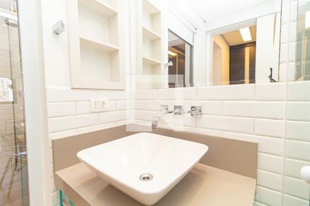 Banheiro de apartamento para alugar com 1 quarto, 42m² em Bela Vista, São Paulo