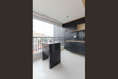 Sacada - Cozinha de apartamento para alugar com 1 quarto, 30m² em Vila Diva (zona Norte), São Paulo