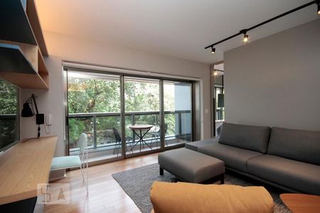 Sala de apartamento à venda com 1 quarto, 49m² em República, São Paulo