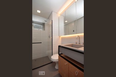 Apartamento à venda com 49m², 1 quarto e 1 vagaBanheiro da Suíte