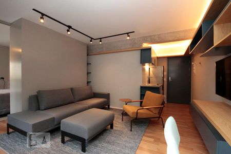 Sala de apartamento à venda com 1 quarto, 49m² em República, São Paulo