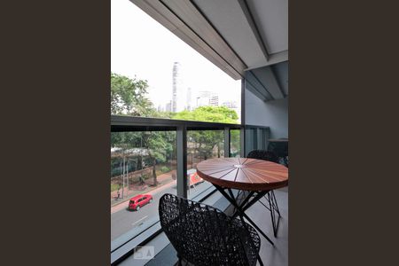 Varanda de apartamento à venda com 1 quarto, 49m² em República, São Paulo