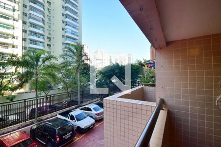 Vista da Varanda de apartamento para alugar com 1 quarto, 57m² em Barra da Tijuca, Rio de Janeiro