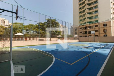 Área Comum - Quadra Poliesportiva de apartamento para alugar com 1 quarto, 57m² em Barra da Tijuca, Rio de Janeiro