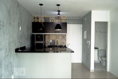 Cozinha de kitnet/studio à venda com 1 quarto, 36m² em República, São Paulo
