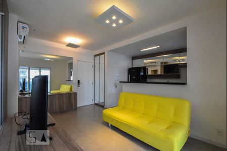 Sala de apartamento para alugar com 1 quarto, 55m² em Vila Gertrudes, São Paulo