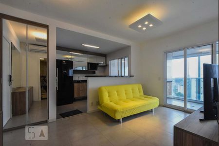 Sala de apartamento para alugar com 1 quarto, 55m² em Vila Gertrudes, São Paulo