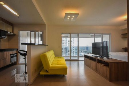 Sala de apartamento para alugar com 1 quarto, 55m² em Vila Gertrudes, São Paulo