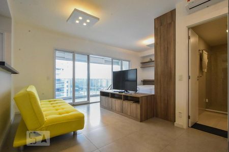 Sala de apartamento para alugar com 1 quarto, 55m² em Vila Gertrudes, São Paulo