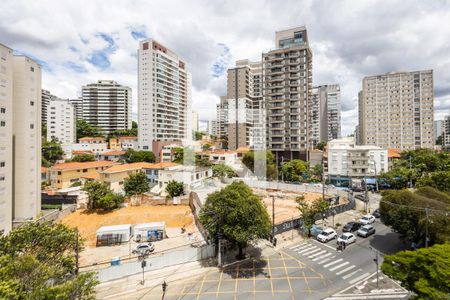 Varanda da Sala - Vista de apartamento para alugar com 1 quarto, 49m² em Jardim Vera Cruz, São Paulo