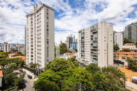 Varanda da Sala - Vista de apartamento para alugar com 1 quarto, 49m² em Jardim Vera Cruz, São Paulo