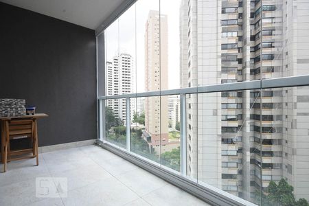 Varanda de apartamento para alugar com 1 quarto, 35m² em Real Parque, São Paulo
