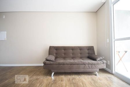 Detalhe da sala de apartamento para alugar com 1 quarto, 35m² em Real Parque, São Paulo