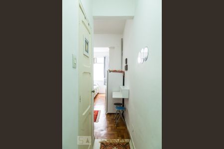 Entrada de kitnet/studio para alugar com 1 quarto, 25m² em Botafogo, Rio de Janeiro