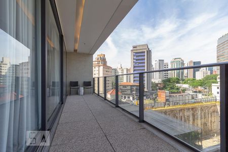 Sacada de apartamento para alugar com 1 quarto, 61m² em Vila Olímpia, São Paulo