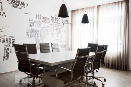 Home Office - Área Comum de kitnet/studio para alugar com 1 quarto, 40m² em Bela Vista, São Paulo