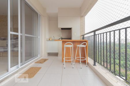 Varanda gourmet de apartamento à venda com 3 quartos, 110m² em Alphaville, Santana de Parnaíba