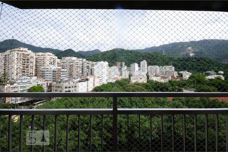 Vista externa da varanda de apartamento para alugar com 3 quartos, 112m² em Leblon, Rio de Janeiro