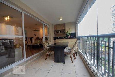 Varanda de apartamento para alugar com 3 quartos, 127m² em Santo Amaro, São Paulo