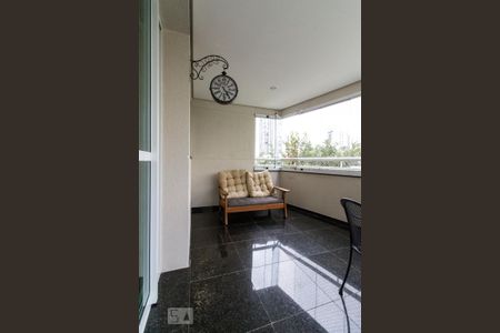 Varanda  de apartamento para alugar com 3 quartos, 150m² em Jardim Anália Franco, São Paulo
