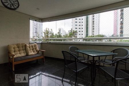 Varanda  de apartamento para alugar com 3 quartos, 150m² em Jardim Anália Franco, São Paulo