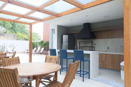 Apartamento à venda com 41m², 1 quarto e 1 vagaChurrasqueira