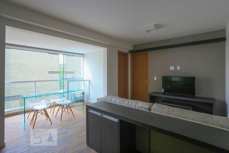 Sala de apartamento à venda com 1 quarto, 41m² em Sumaré, São Paulo