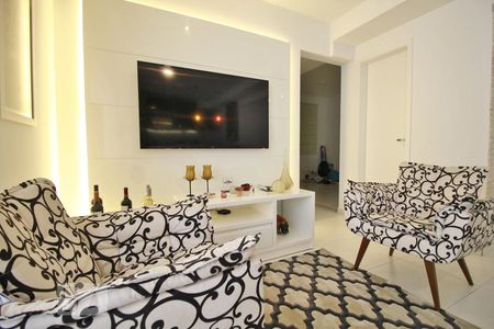 SalaDetalhe da sala de apartamento para alugar com 2 quartos, 69m² em Vila Andrade, São Paulo