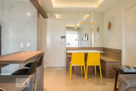 Sala de apartamento à venda com 1 quarto, 49m² em Vila Cordeiro, São Paulo