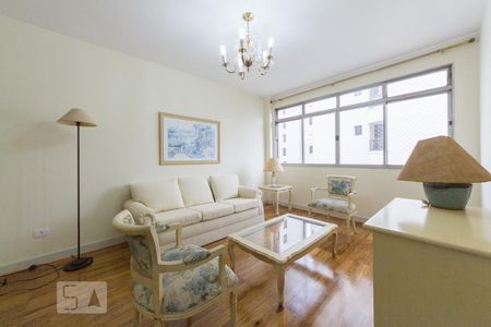 Sala de estar de apartamento para alugar com 2 quartos, 100m² em Paraíso, São Paulo
