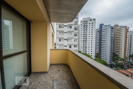 Varanda de apartamento à venda com 3 quartos, 205m² em Brooklin Paulista, São Paulo