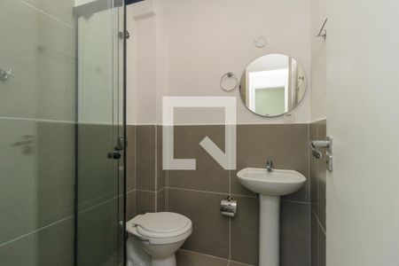 Banheiro de kitnet/studio para alugar com 1 quarto, 30m² em Vila Buarque, São Paulo