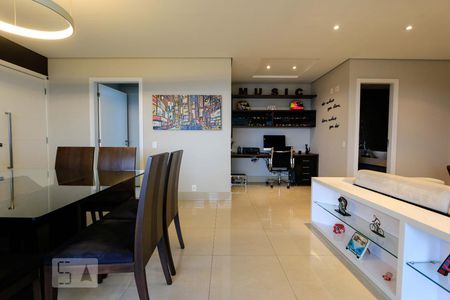 Sala de apartamento para alugar com 3 quartos, 129m² em Paraíso do Morumbi, São Paulo