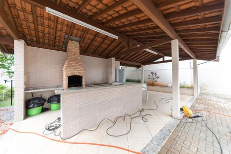 Churrasqueira- Condomínio de apartamento para alugar com 3 quartos, 140m² em Vila Nova, Campinas