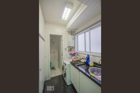 Área de Serviço de apartamento à venda com 3 quartos, 135m² em Santo Amaro, São Paulo