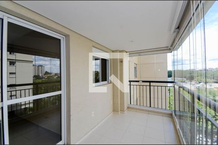 Varanda da Sala de apartamento para alugar com 2 quartos, 65m² em Jardim Flor da Montanha, Guarulhos
