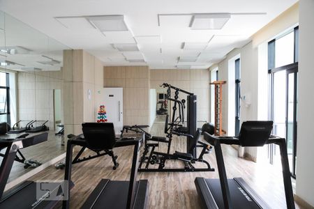 Studio para alugar com 40m², 1 quarto e 1 vaga Studio para alugar com 40m², 1 quarto e 1 vagaAcademia