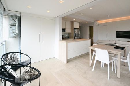 Sala 2 de apartamento para alugar com 1 quarto, 55m² em Vila Olímpia, São Paulo